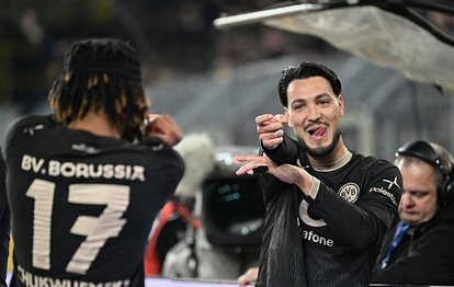 Borussia Dortmund, Hamburg'a 10 dakikada 3 gol atarak kazandı!