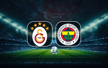 Galatasaray - Fenerbahçe maçı saat kaçta, hangi kanalda? (CANLI)