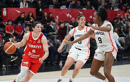 "Potanın Perileri'nden Muhteşem Galibiyet: Kanada'yı FIBA Elemelerinde Devirerek İddiasını Sürdürdü"